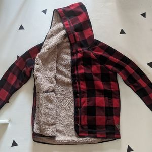 Eddie Bauer Reversible Hooded Sweatshirt